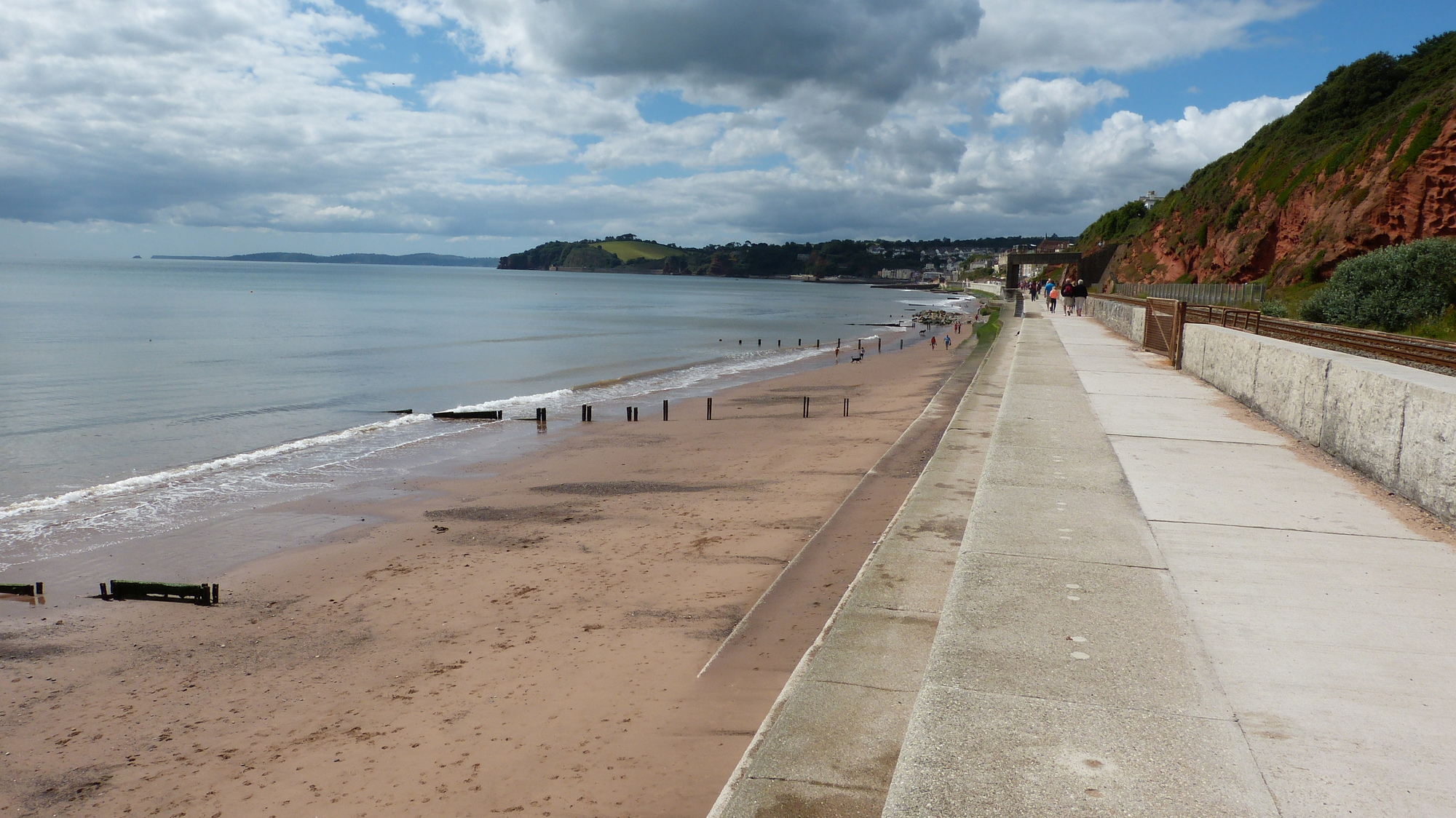 The seawall again