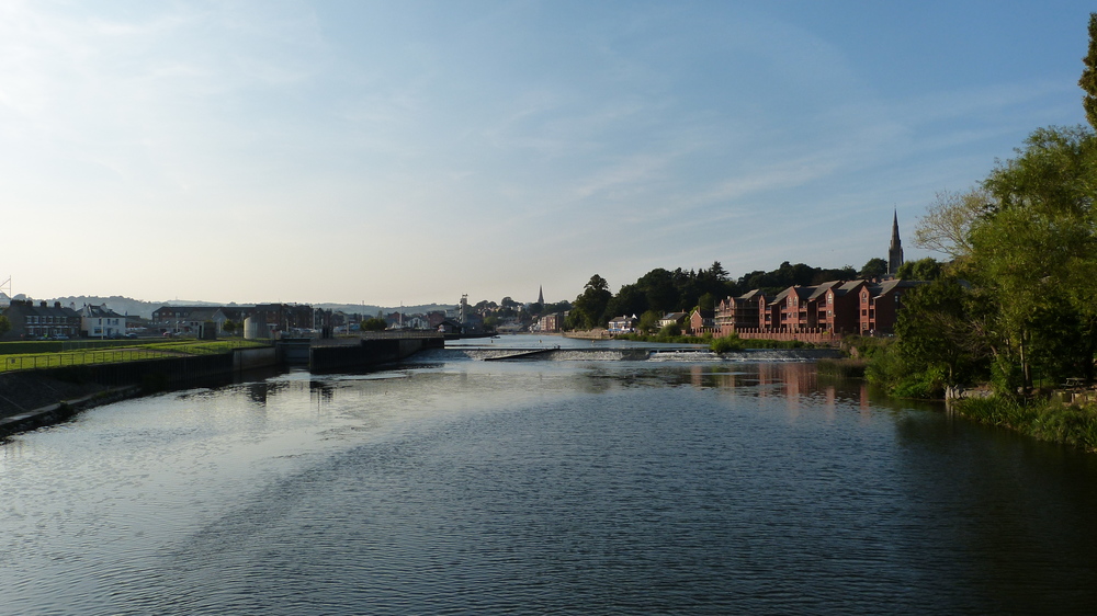 River Exe towards town centre