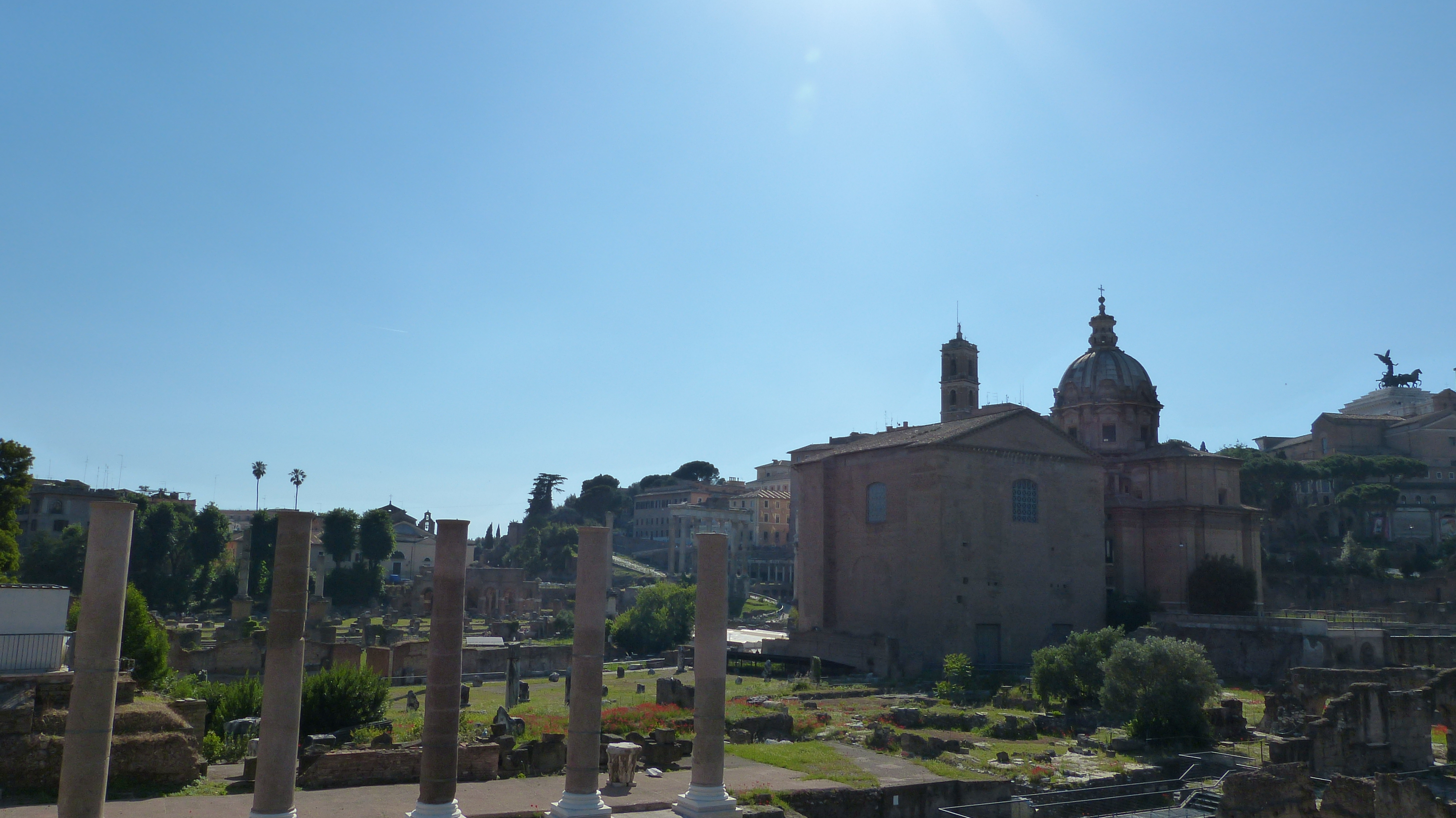 The Roman forum