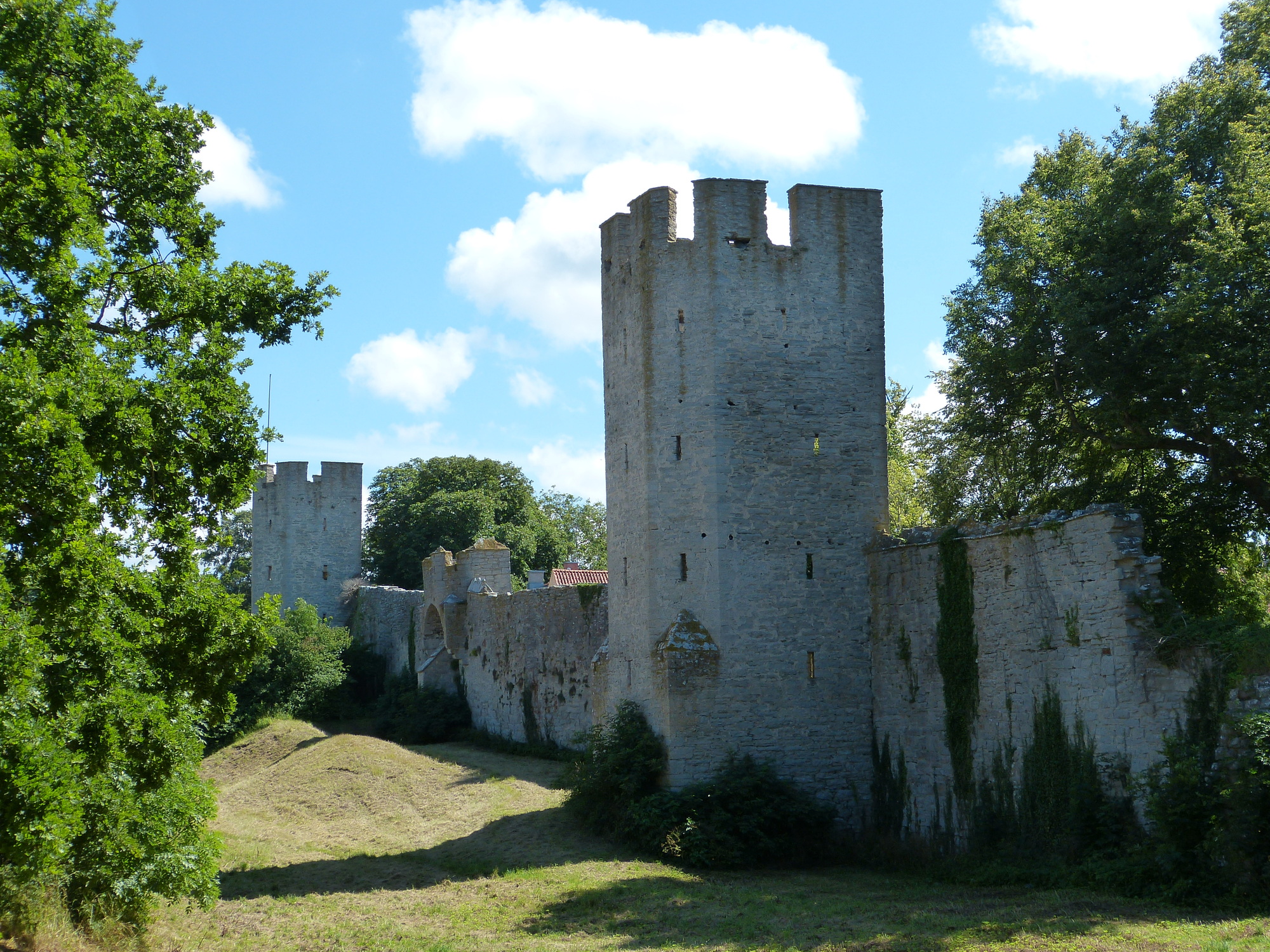 More Visby wall