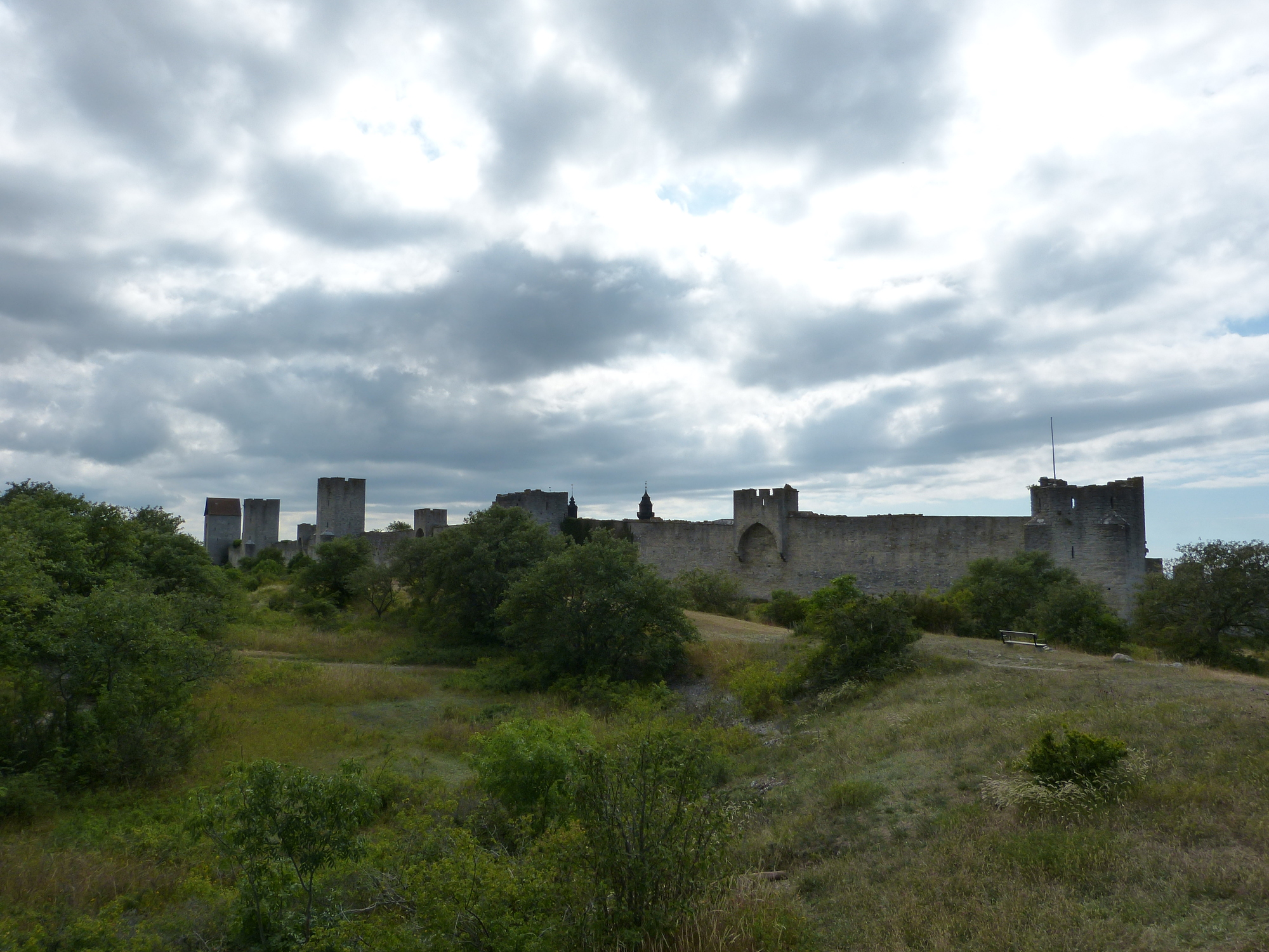 More Visby wall