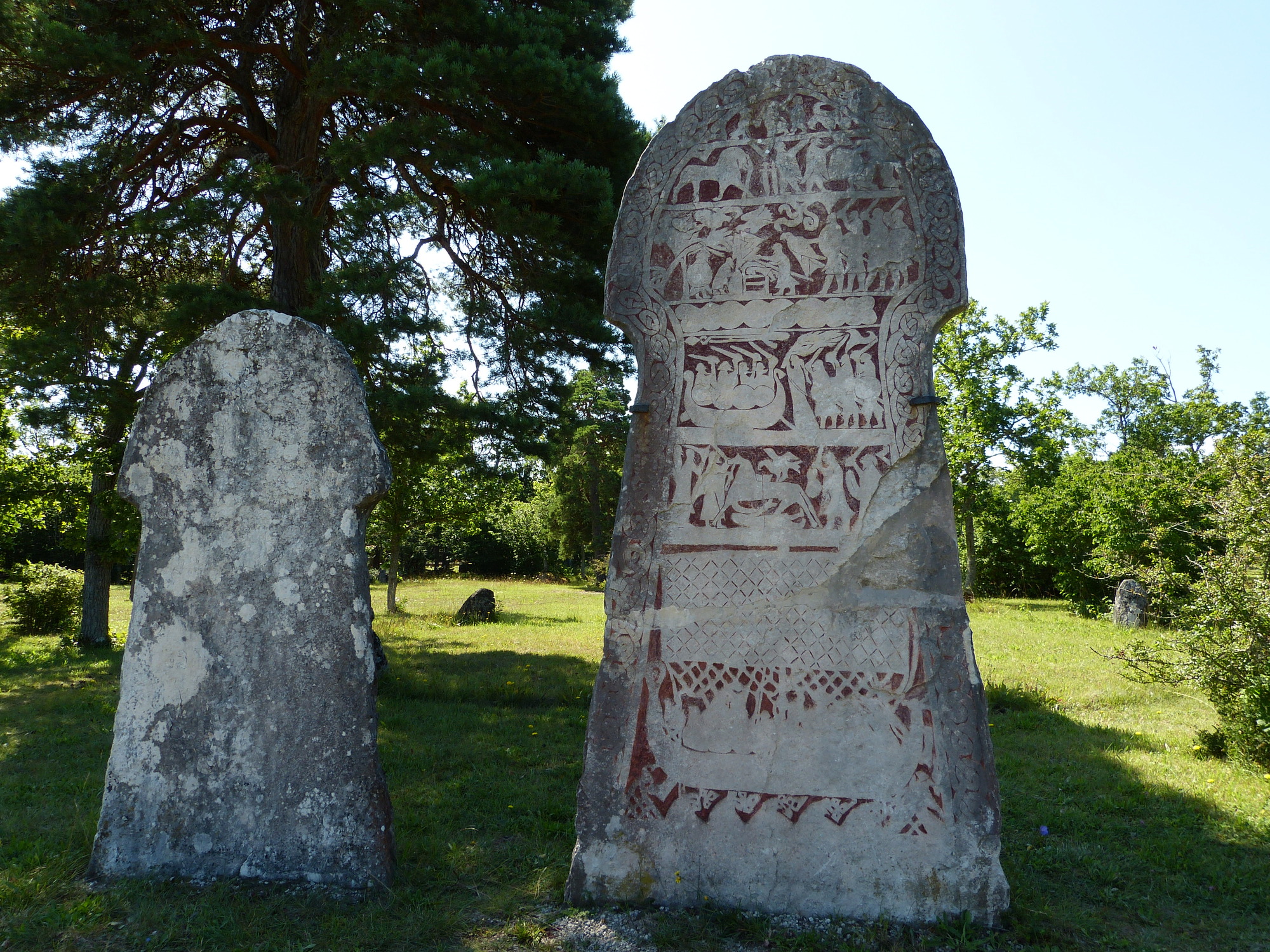 Viking age picture stone