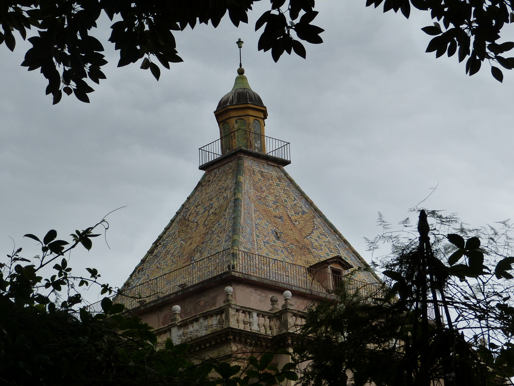 Roof of the royal Palace of Palermo